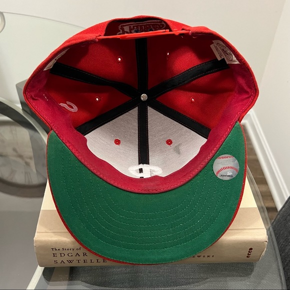 Philadelphia Phillies VTG Hat SnapBack MLB BASEBALL Team Cap 90s - Picture 7 of 12